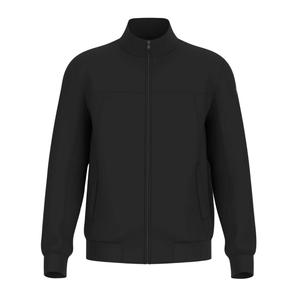 Guess Zwarte ritsjas reguliere pasvorm Black Heren