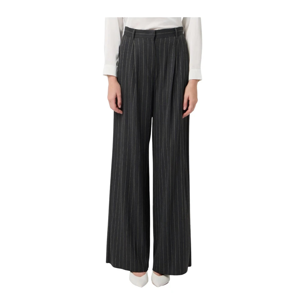 Emme Di Marella Donna Grigio Pantaloni, L, New,