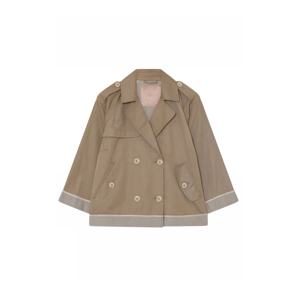 Gustav Korte Trenchcoat Blazer Beige Dames