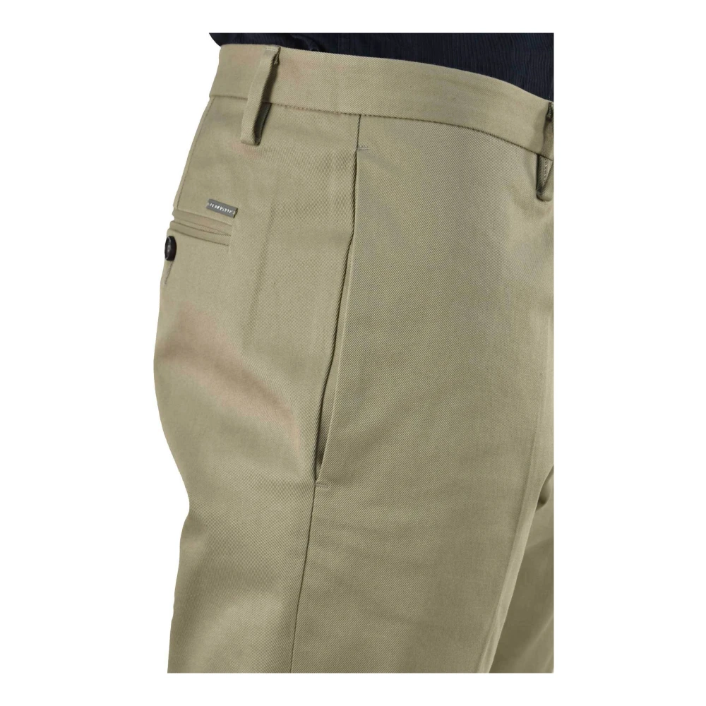 Dsquared2 Beige Katoenen Geknoopte Herenbroek Beige Heren