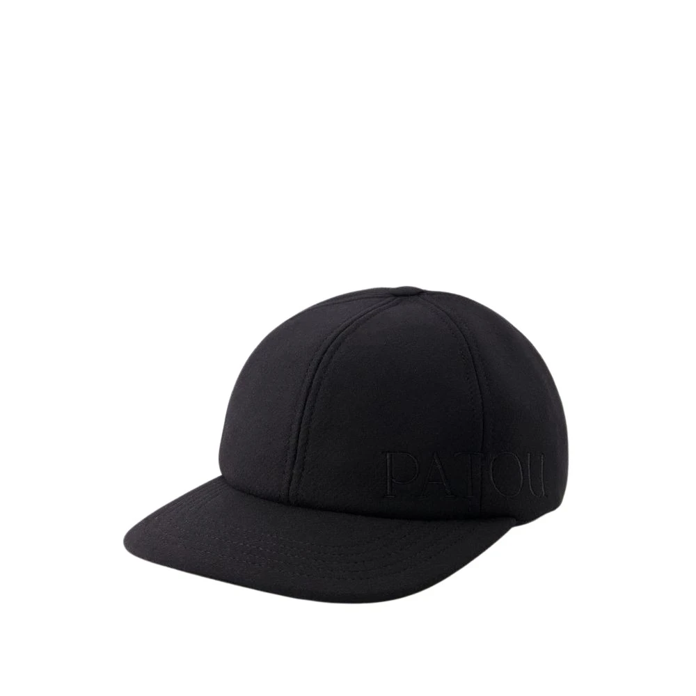 Patou Women's Black Hats & Caps, M/L, Unisex Cap