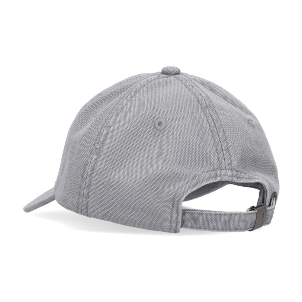 Carhartt WIP Canvas Gebogen Klep Pet Gray Heren
