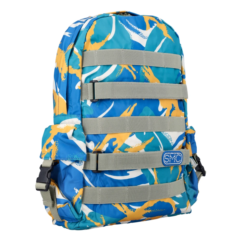 Stella Mccartney Camouflage Patroon Kinderen Rugzak Multicolor Heren