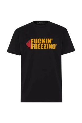 Fuckin' Freezing Grafisk T-shirt