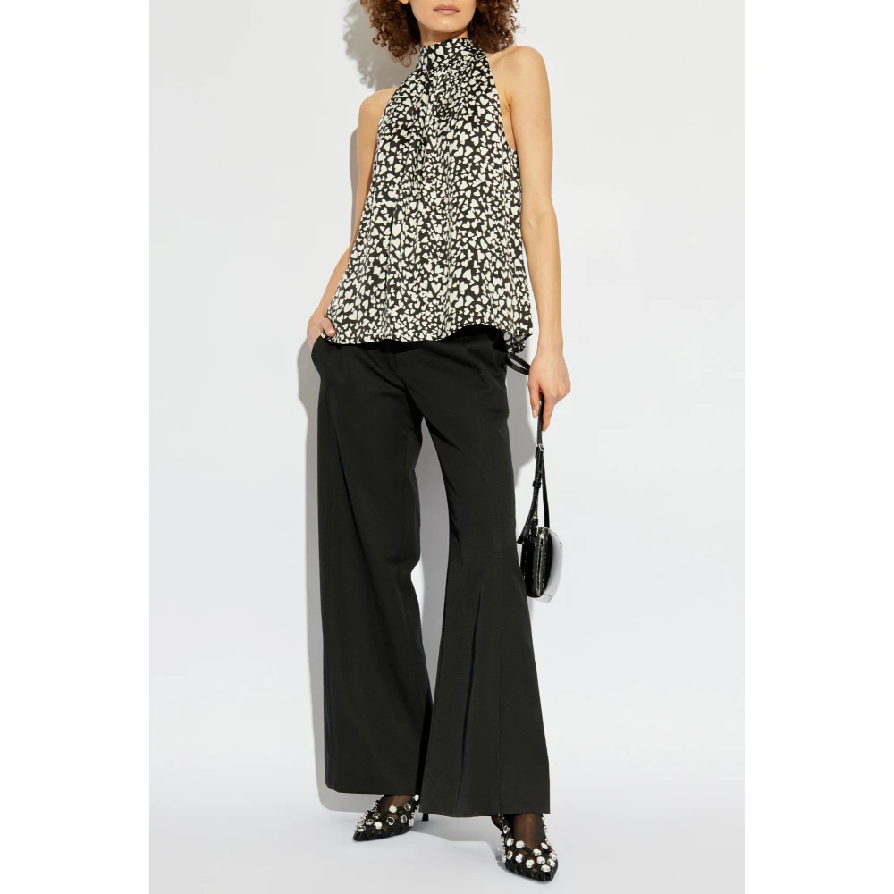 Anine Bing Top Brooke Black Dames