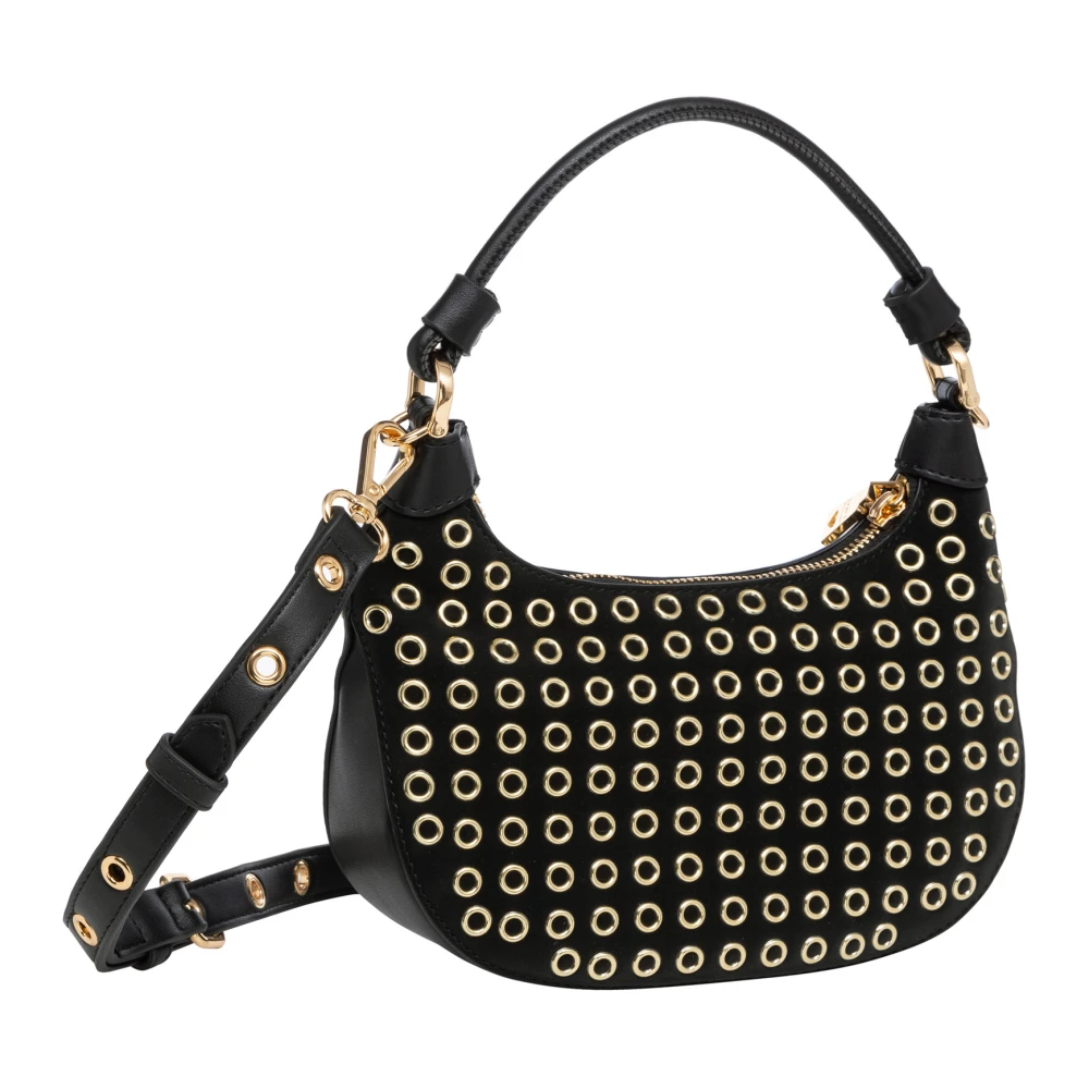 Love Moschino Stijlvolle Hobo-tas met Verstelbare Band Black Dames