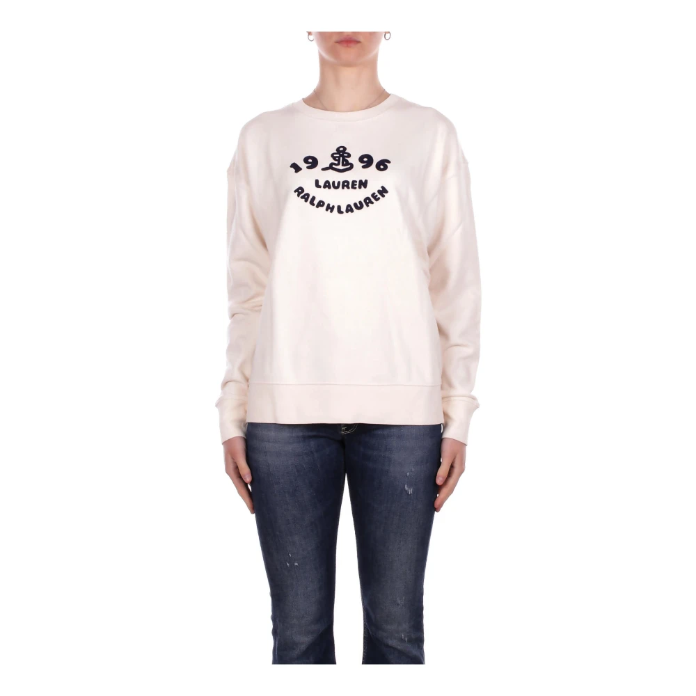 Ralph Lauren Donna Beige Felpe, S, New,