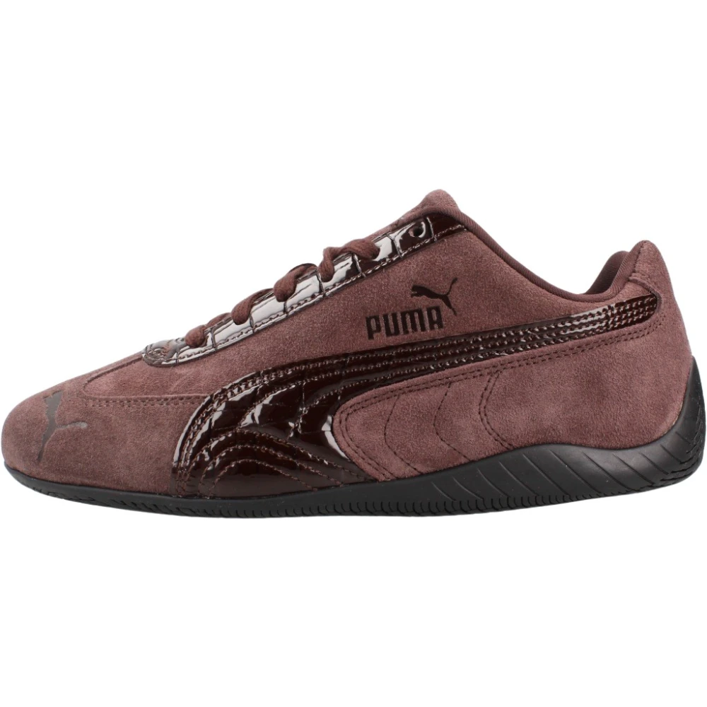 PUMA Sneakers Speedcat Croco Leather da donna, Scarpe, Marrone, 40 - Immagine 4