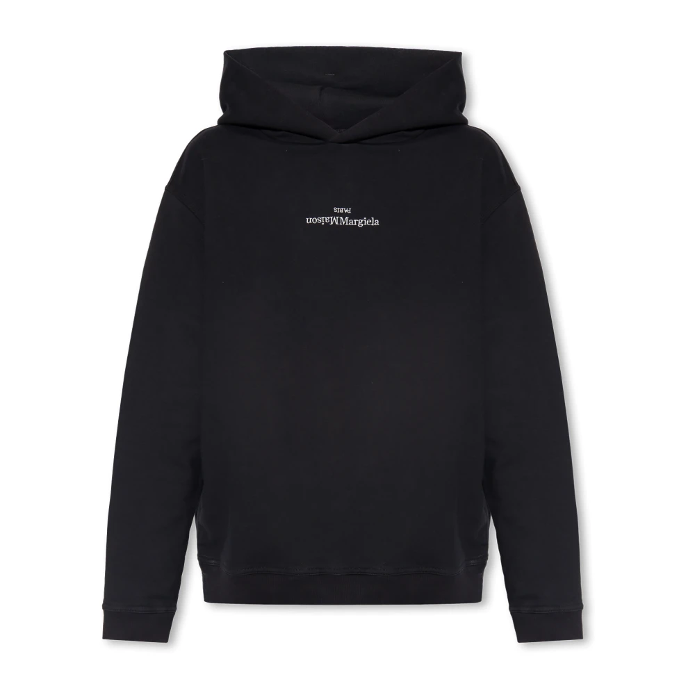 Maison Margiela Herren Schwarz Sweatshirts & Hoodies, K, Lgröße: