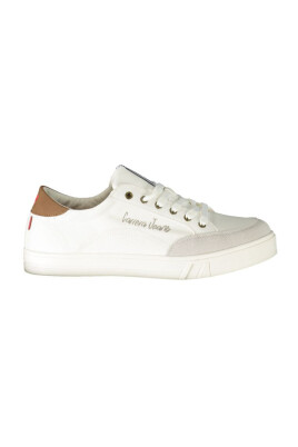 vit-polyester-sneaker-med-kontrastdetaljer