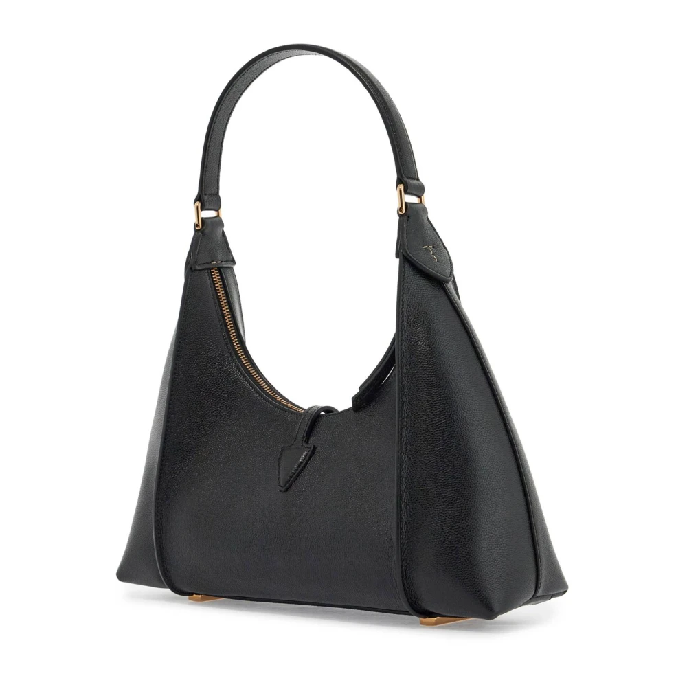 TOD'S Tijdloze schoudertas met T-details Black Dames