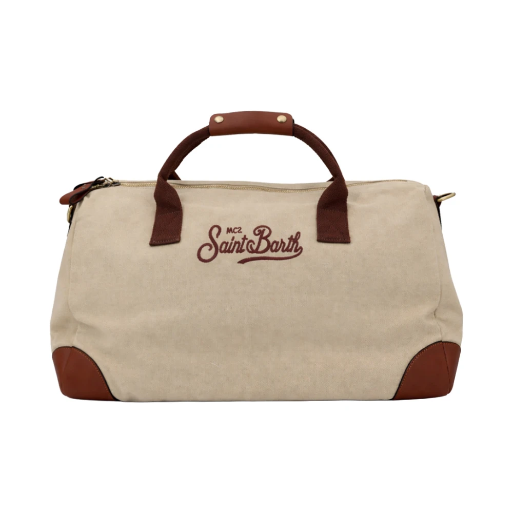 Mc2 Saint Barth Beige Handbags, Female, One Size, Handbag