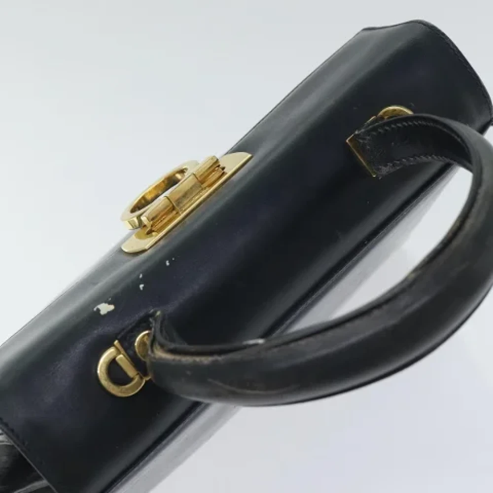 Salvatore Ferragamo Pre-owned Leather handbags Blue Dames