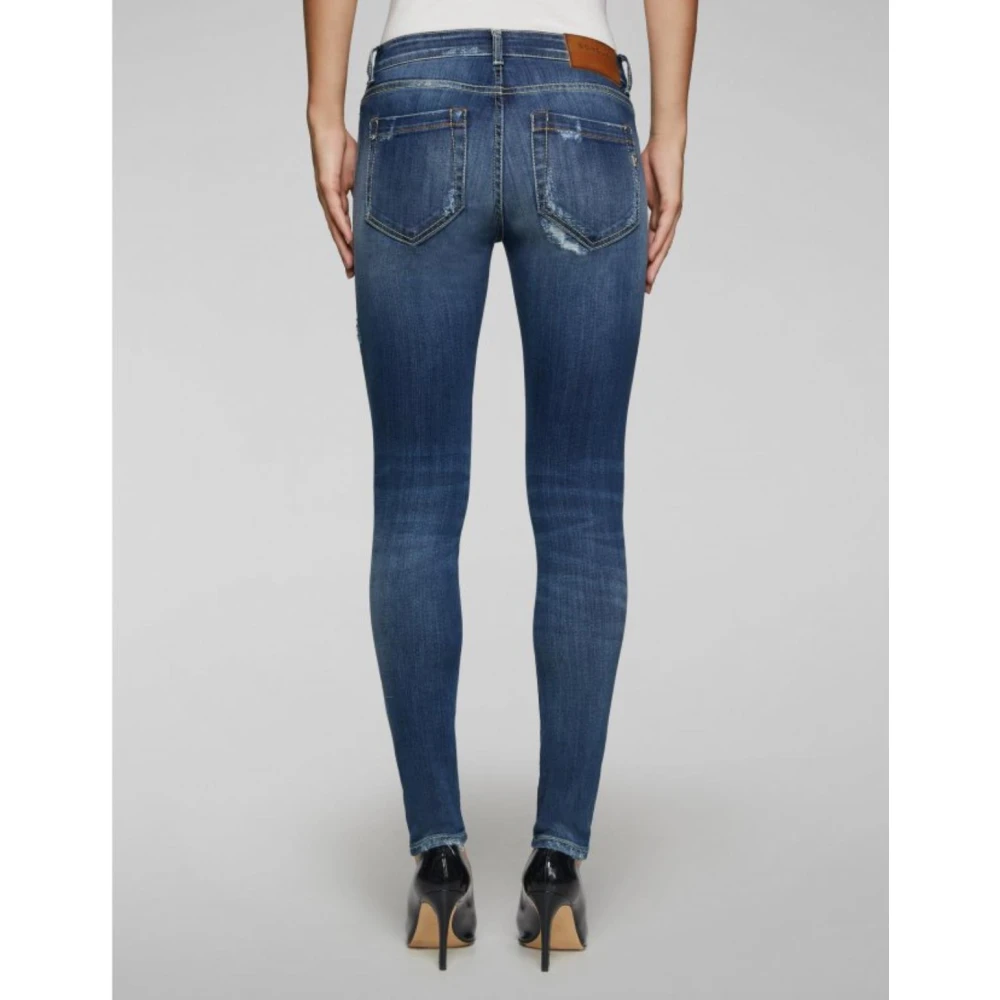 Dondup Tara Broek Blue Dames