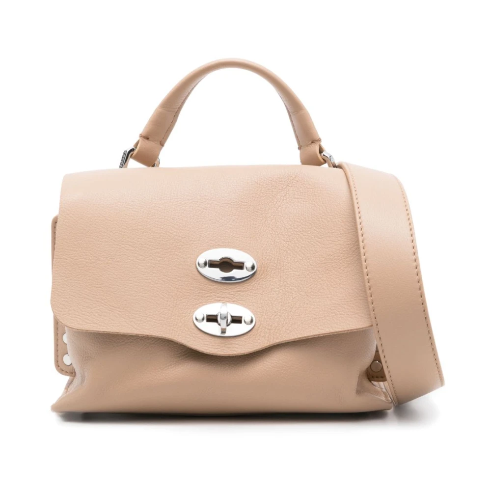 Zanellato Beige Twist-Lock Handtas Beige Dames