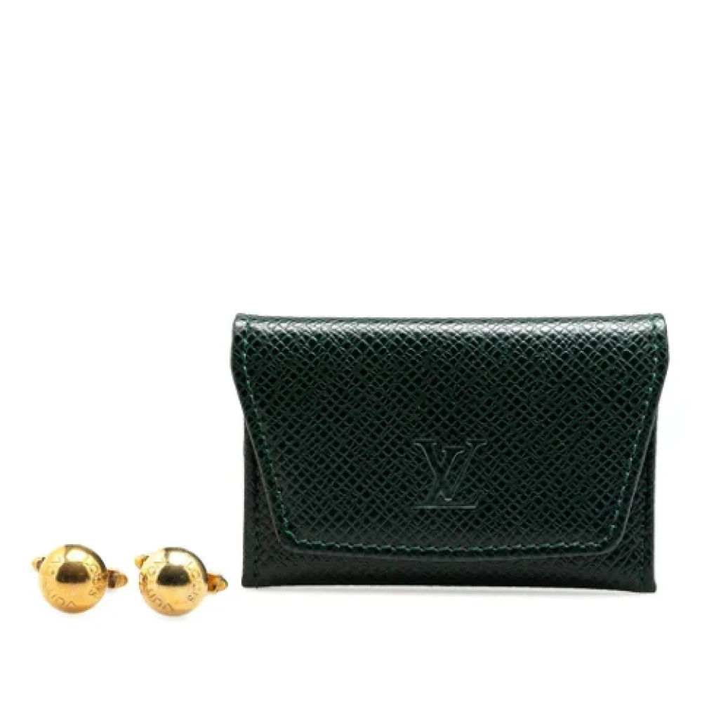 Louis Vuitton Vintage Pre-owned Metal home-office Yellow Heren