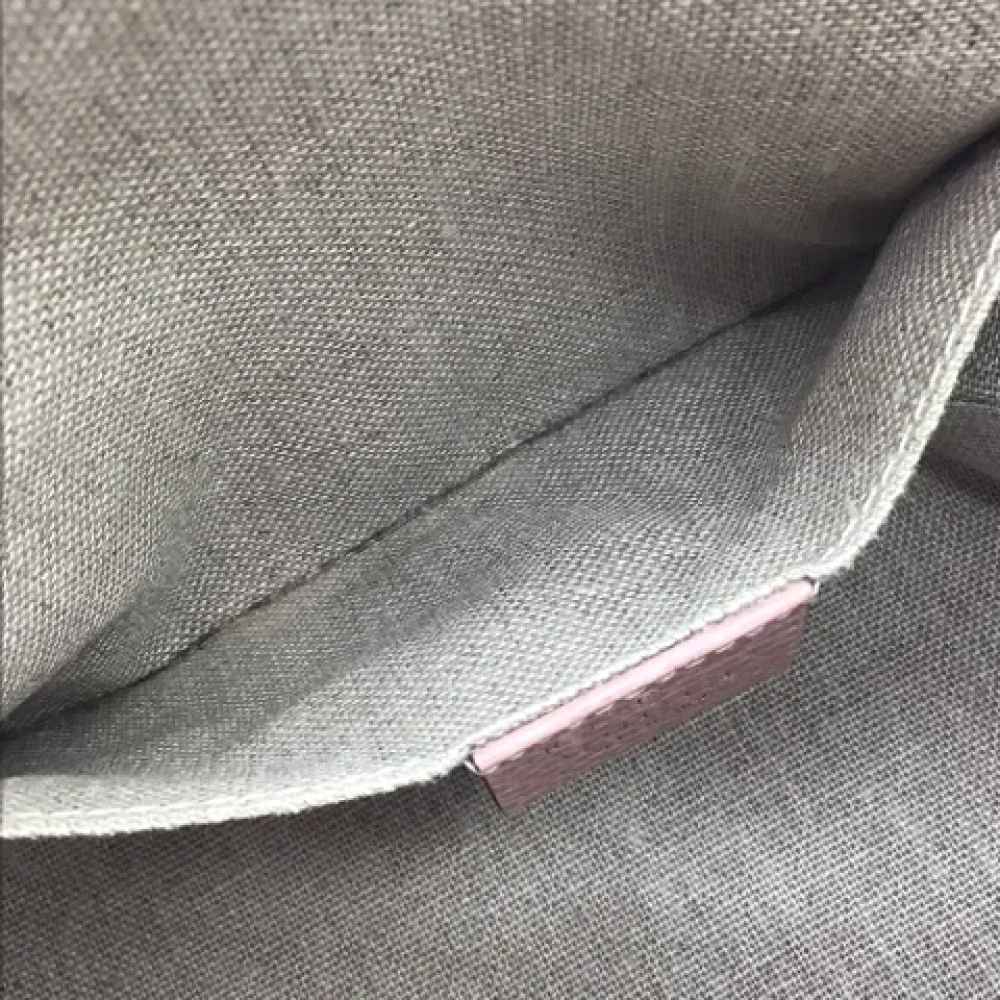Gucci Vintage Pre-owned Leather gucci-bags Pink Dames
