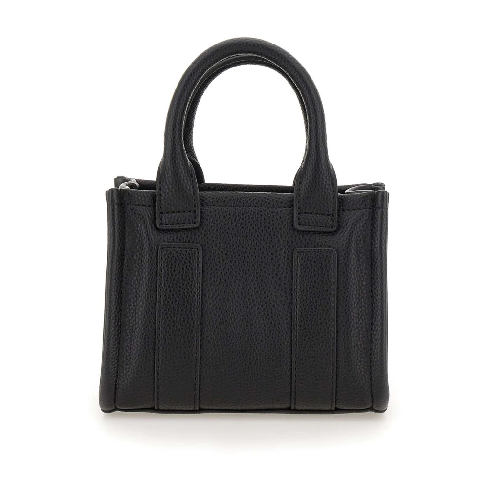 Liu Jo Zwarte Ridhi Handtas met Logoband Black Dames