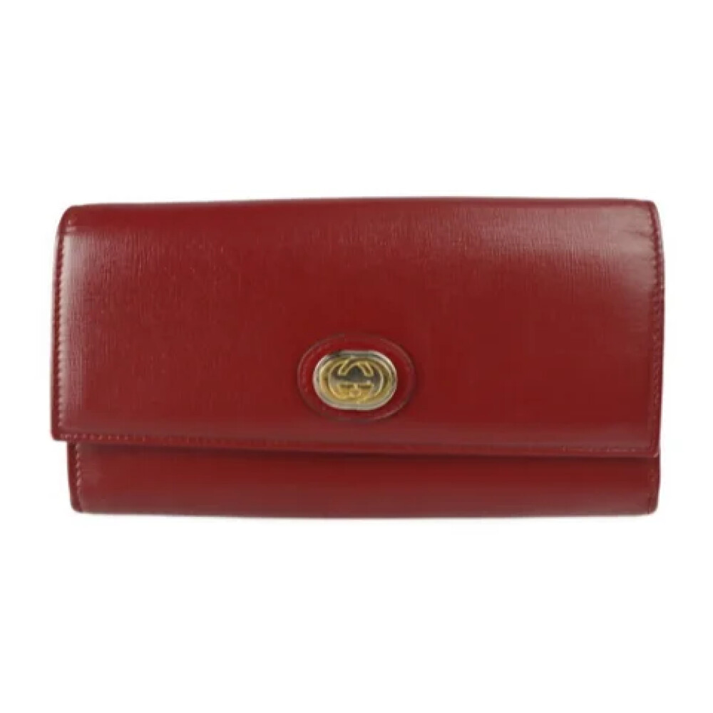 Cartera discount roja gucci