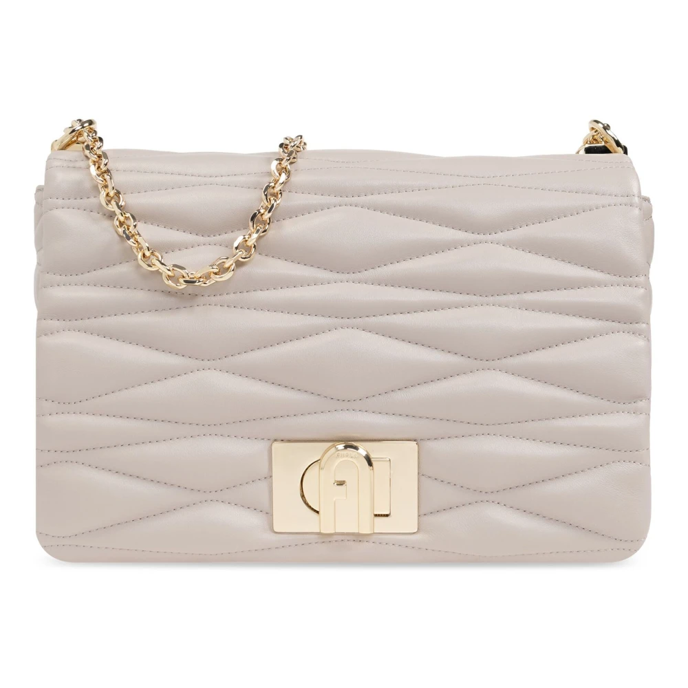 Furla Crossbody Tas 1927 Model Beige Dames