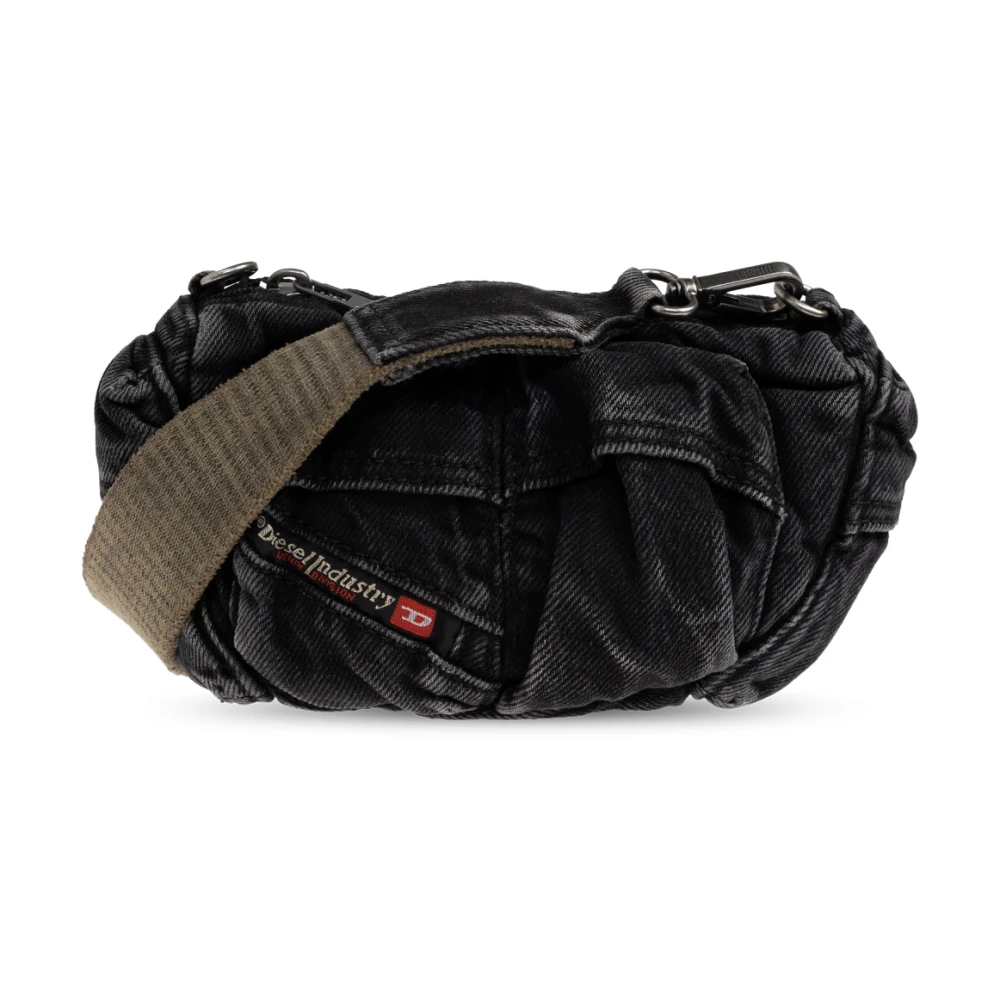 Diesel Unisex Grigio Borse, Taglia Unica, New,