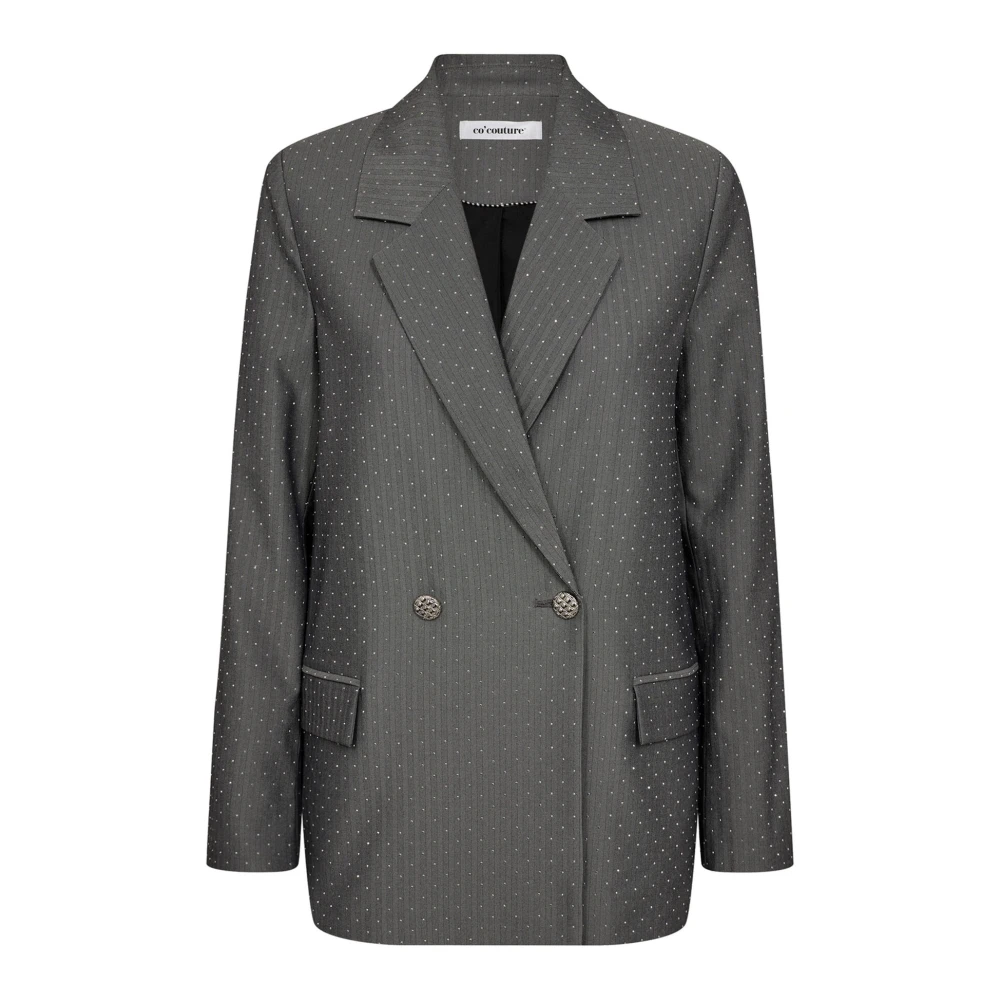 Co'Couture Jewelcc Blazer Gray Dames