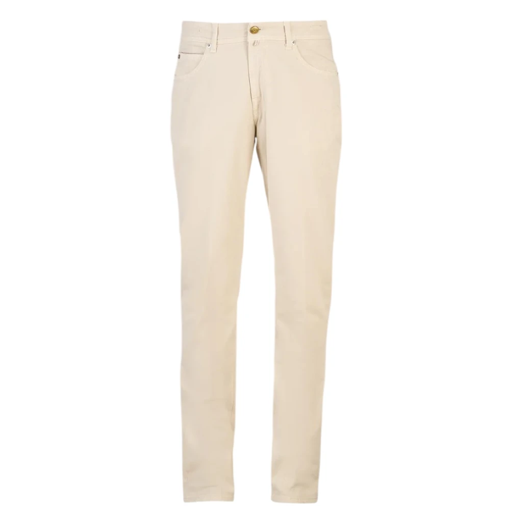 Briglia Roomkleurige Bull 5-Pocket Jeans Beige Heren