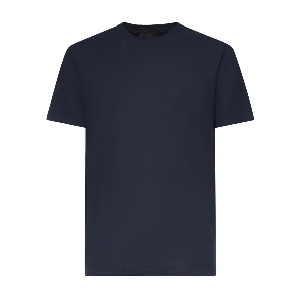 Zanone Men's Blue Cotton T-Shirt - T-Shirts - Xl - Tops