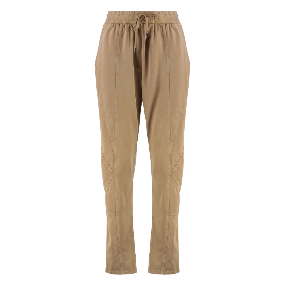 Marant Étoile Women's Brown Regina Cotton Trousers
