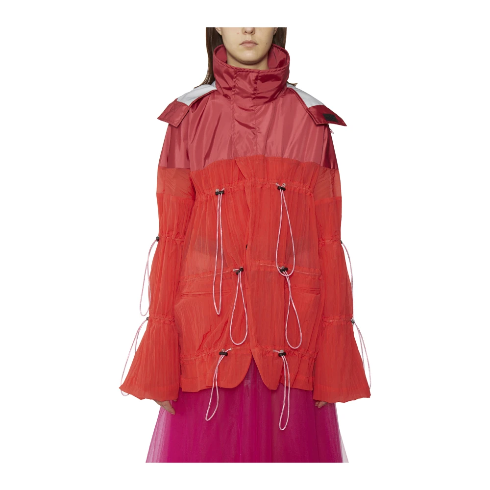 Unravel Project Lichte jassen Red Dames