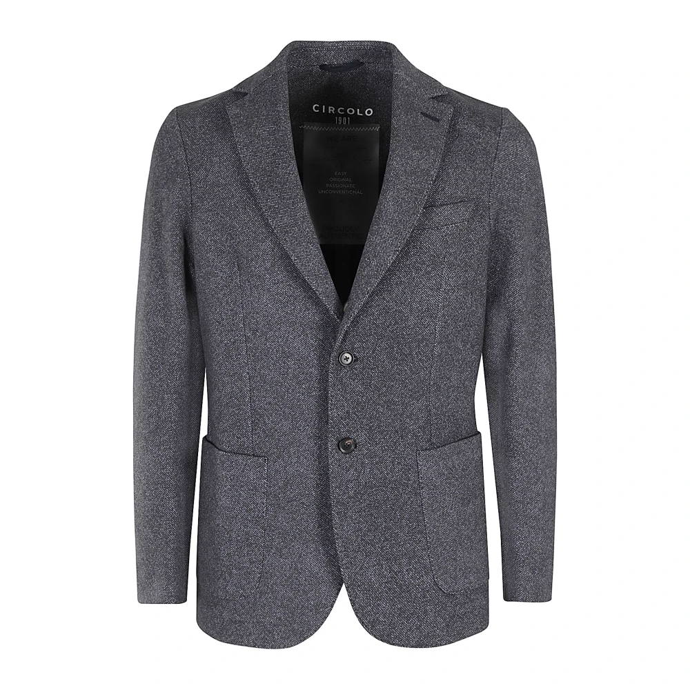Circolo 1901 Diagonale Jersey Jas Blue Heren
