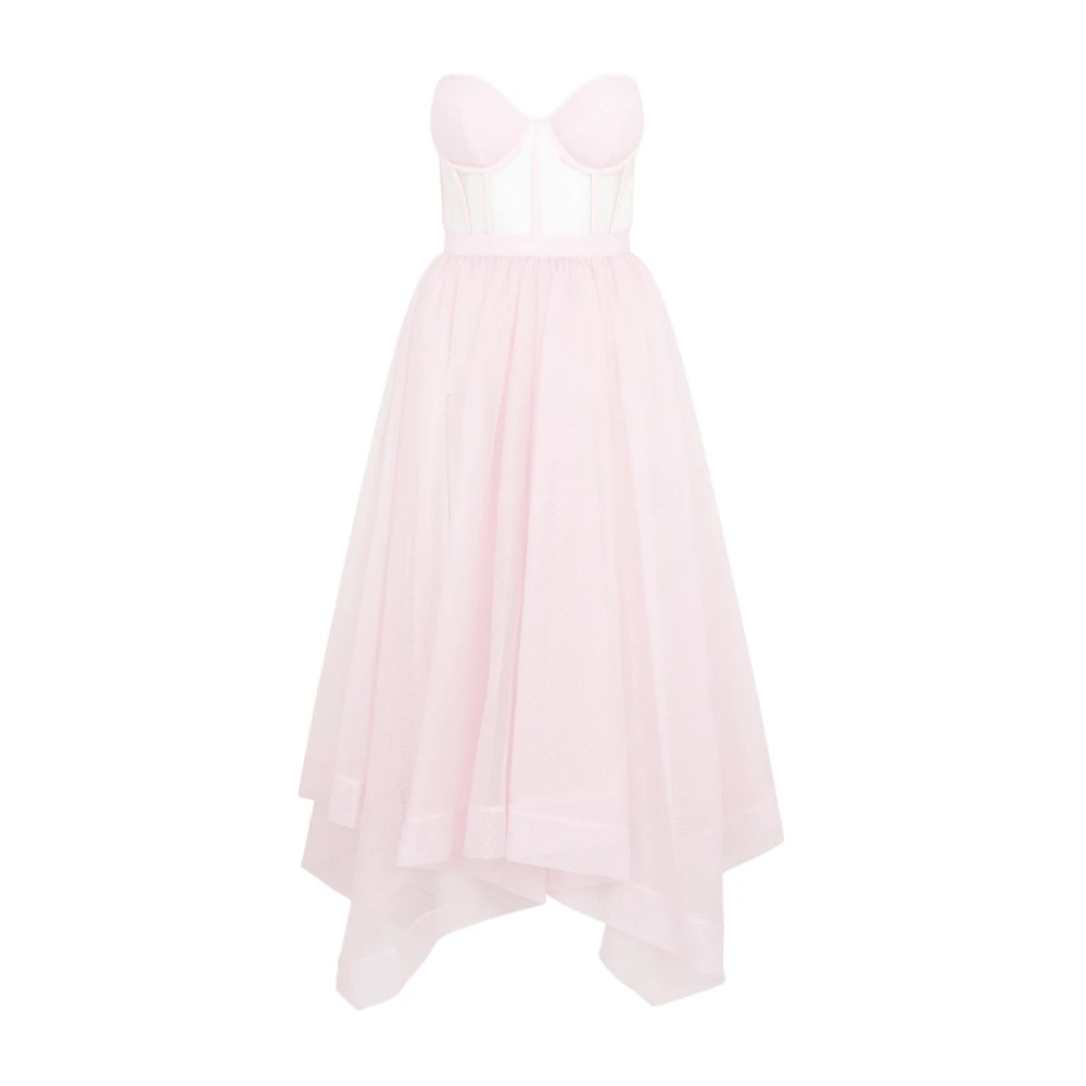 Alexander mcqueen Summer Dresses Pink Dames