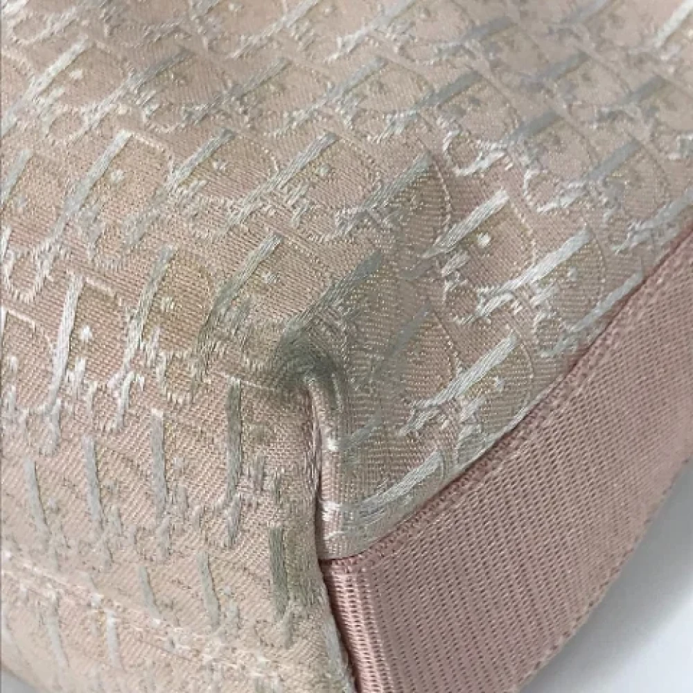 Dior Vintage Pre-owned Fabric dior-bags Pink Dames