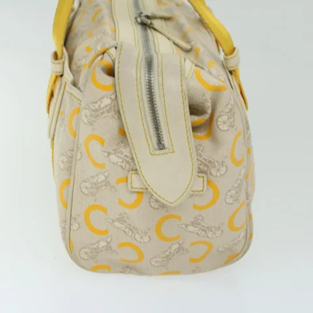 Celine Vintage Pre-owned Canvas totes Beige Dames