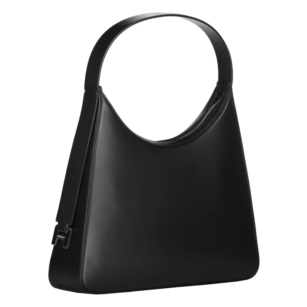 Ambush Stijlvolle Leren Handtas Black Dames