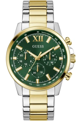 Herr Armbandsur Silver Guld Färgad GD WALKER GW0900G5