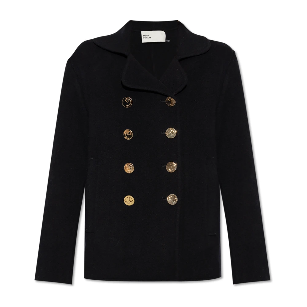TORY BURCH Korte jas Black Dames