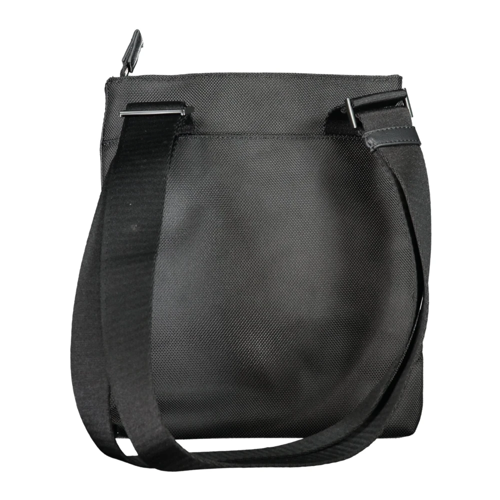 Calvin Klein Zwarte Heren Schoudertas Verstelbare Band Black Heren