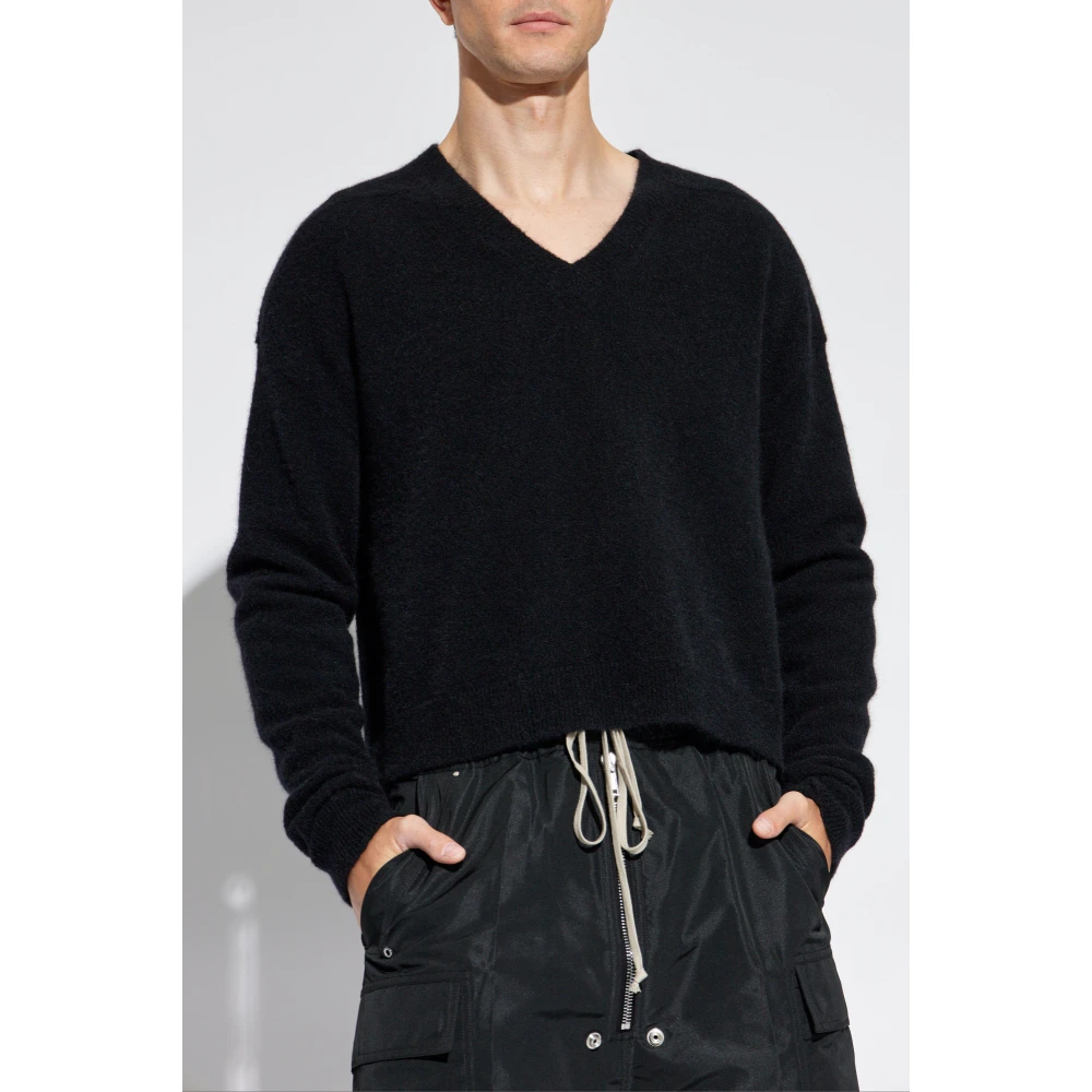 Rick Owens Trui `Tommy` Black Heren