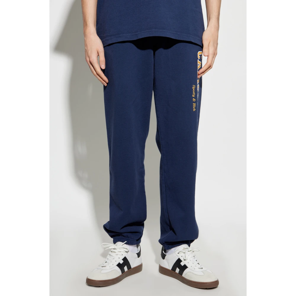 Sporty & Rich Sweatpants uit de Californië collectie Blue Heren