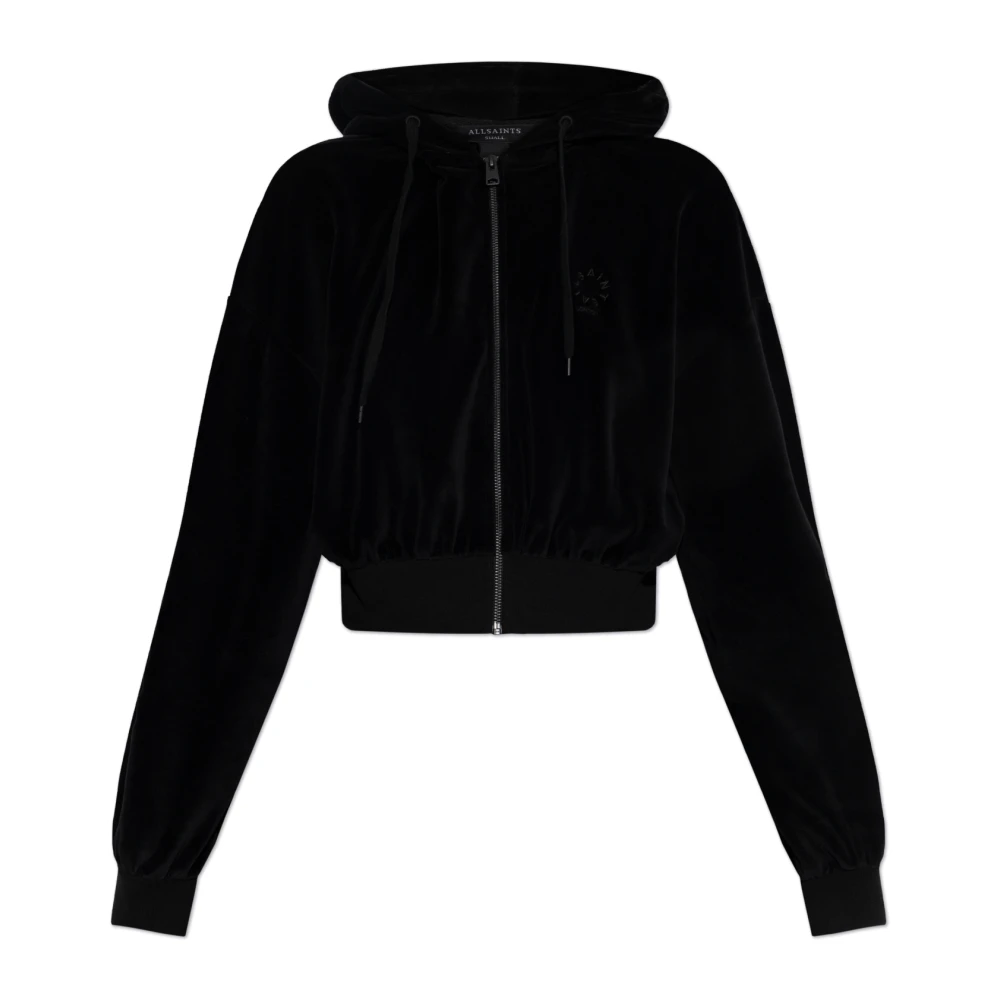 AllSaints Vinny hoodie Black Dames