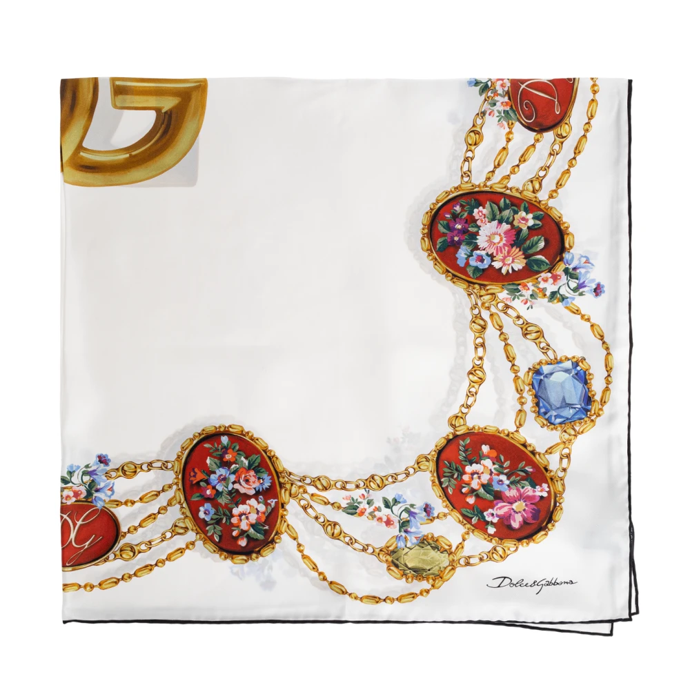 Dolce & Gabbana Donna Bianco Accessori, Taglia Unica, New,
