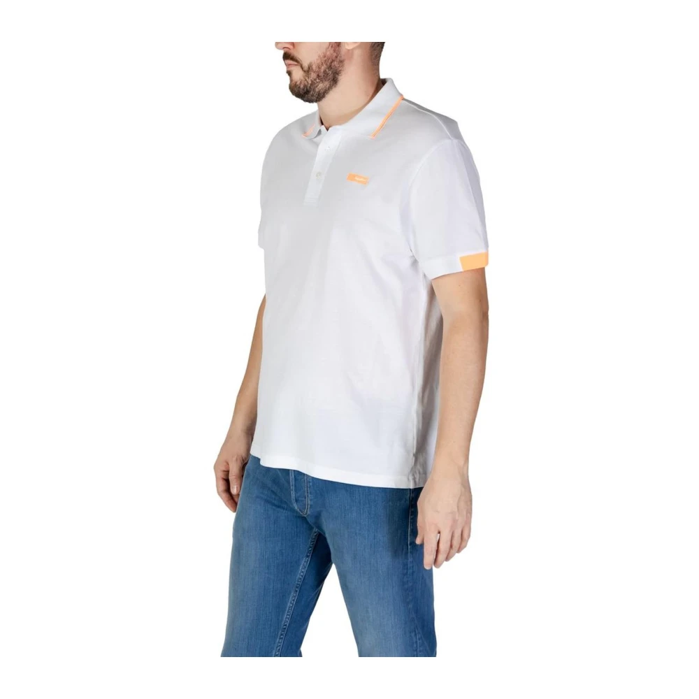 RefrigiWear Katoenen Polo Shirt Herfst Winter Collectie White Heren