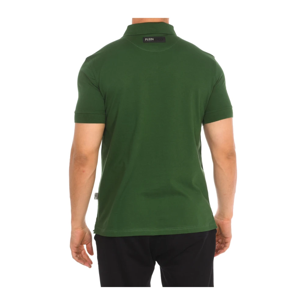 Plein Sport Polo met Korte Mouwen Green Heren