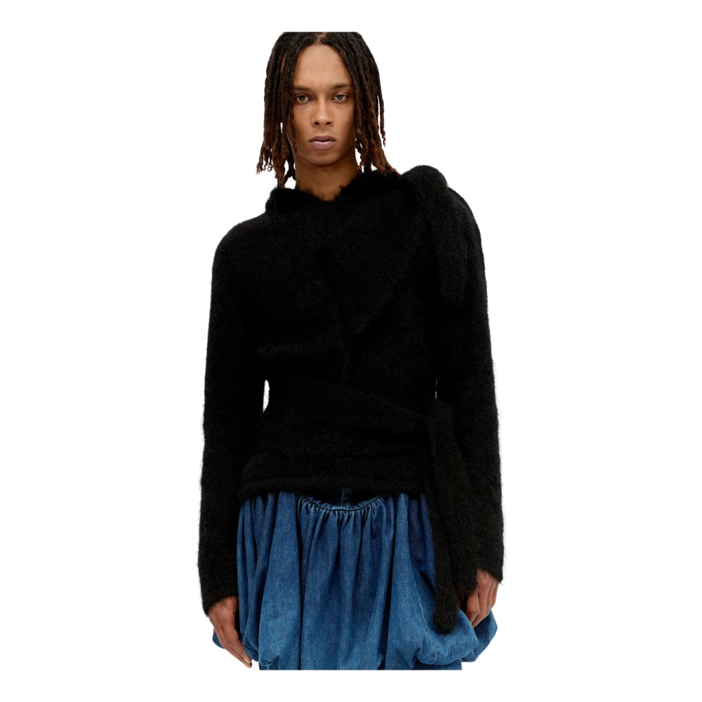 Knitwear > V-neck Knitwear - - Aaron Esh - Modalova