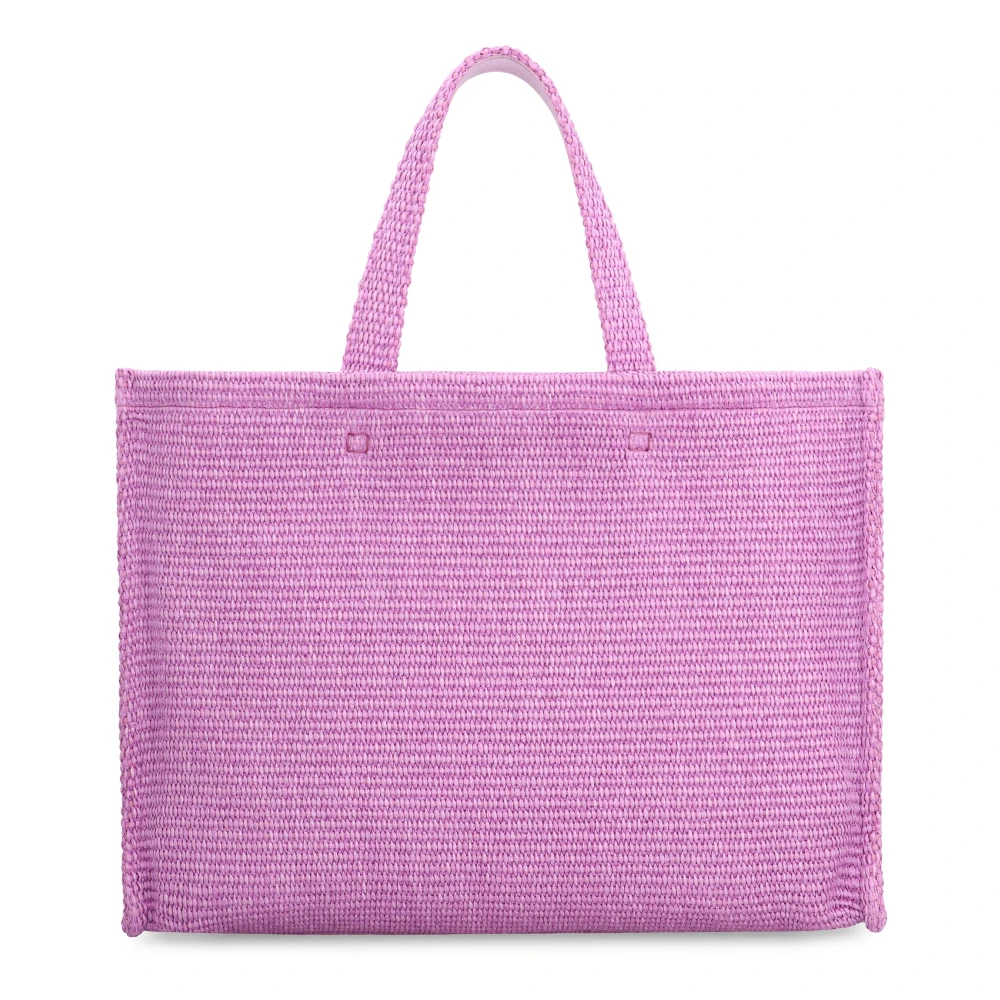 Givenchy Rieten Geweven Tote Bag Pink Dames