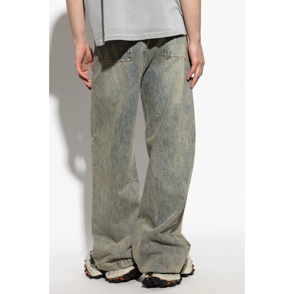 Entire Studios Jeans met logo Beige Heren