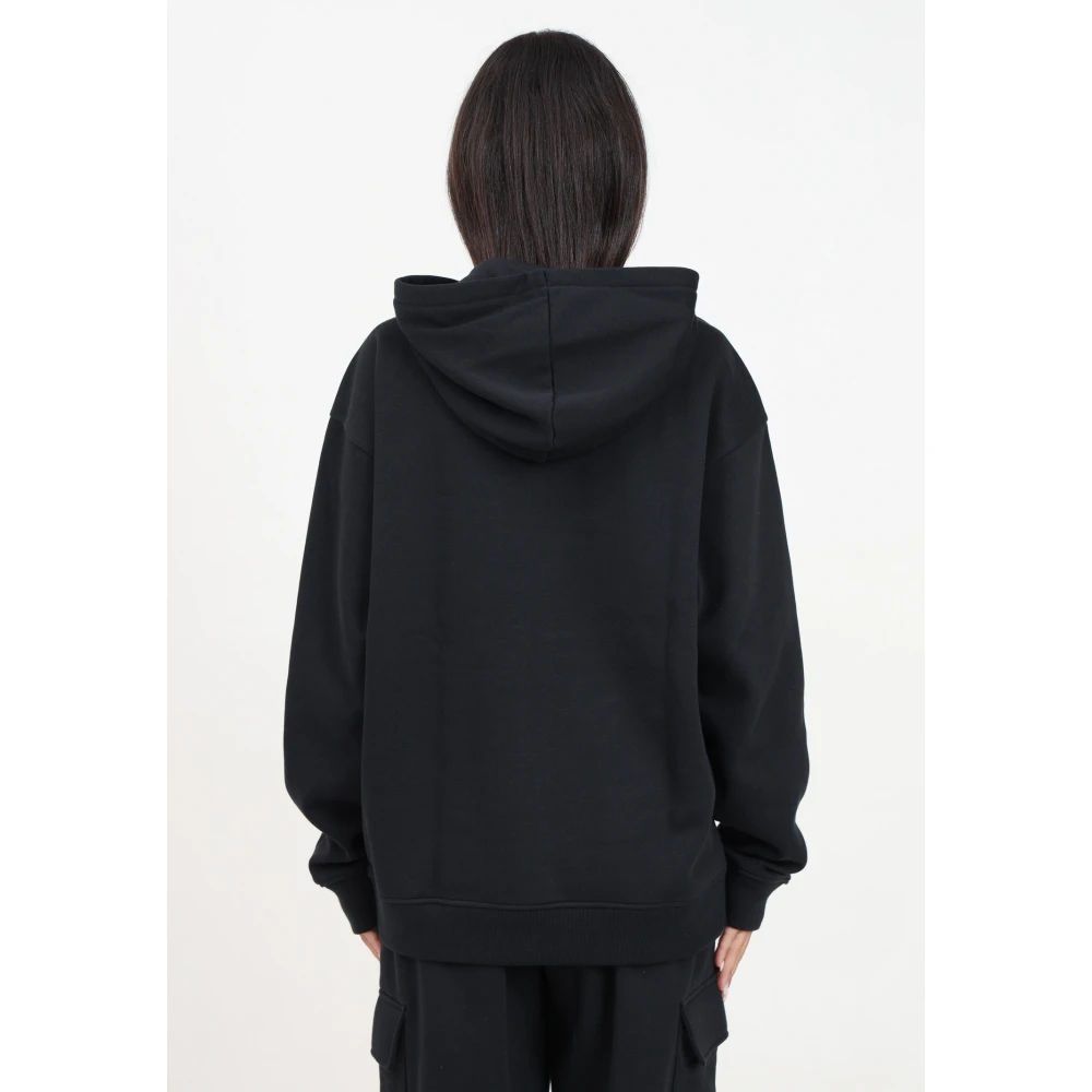 adidas Originals Zwarte Essentials Hoodie Sweater Black Dames