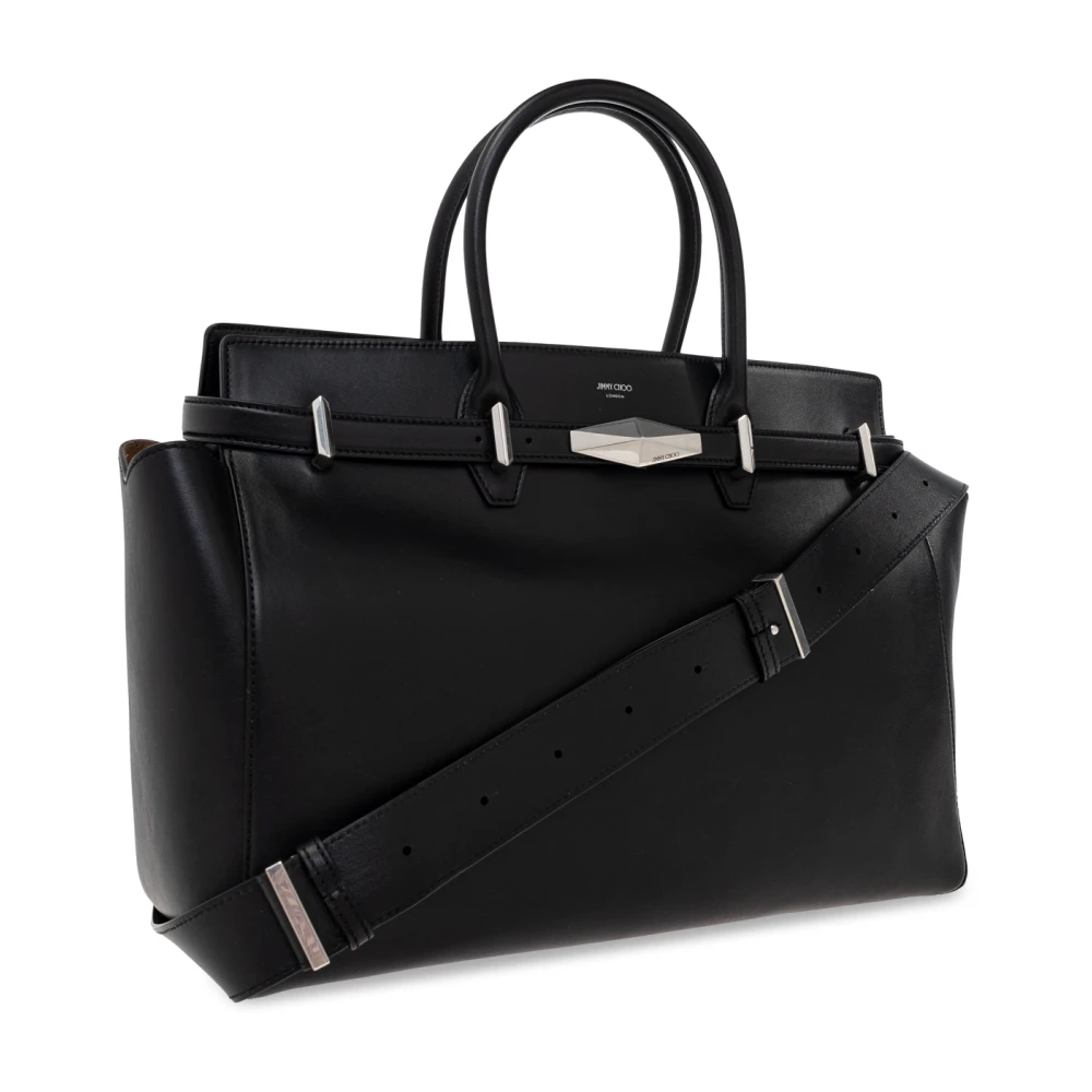 Jimmy Choo Handtas Diamant Medium Black Dames