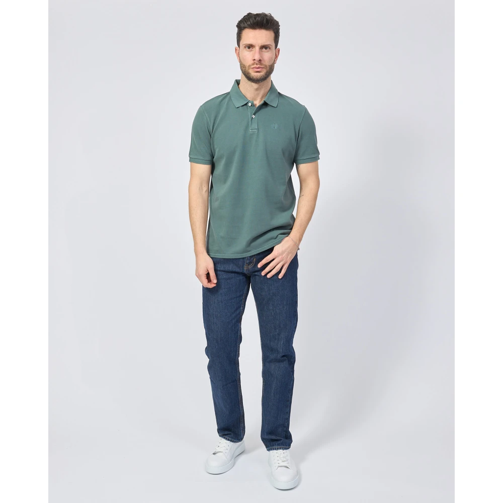 Ecoalf Biologisch Katoenen Polo Groen Green Heren